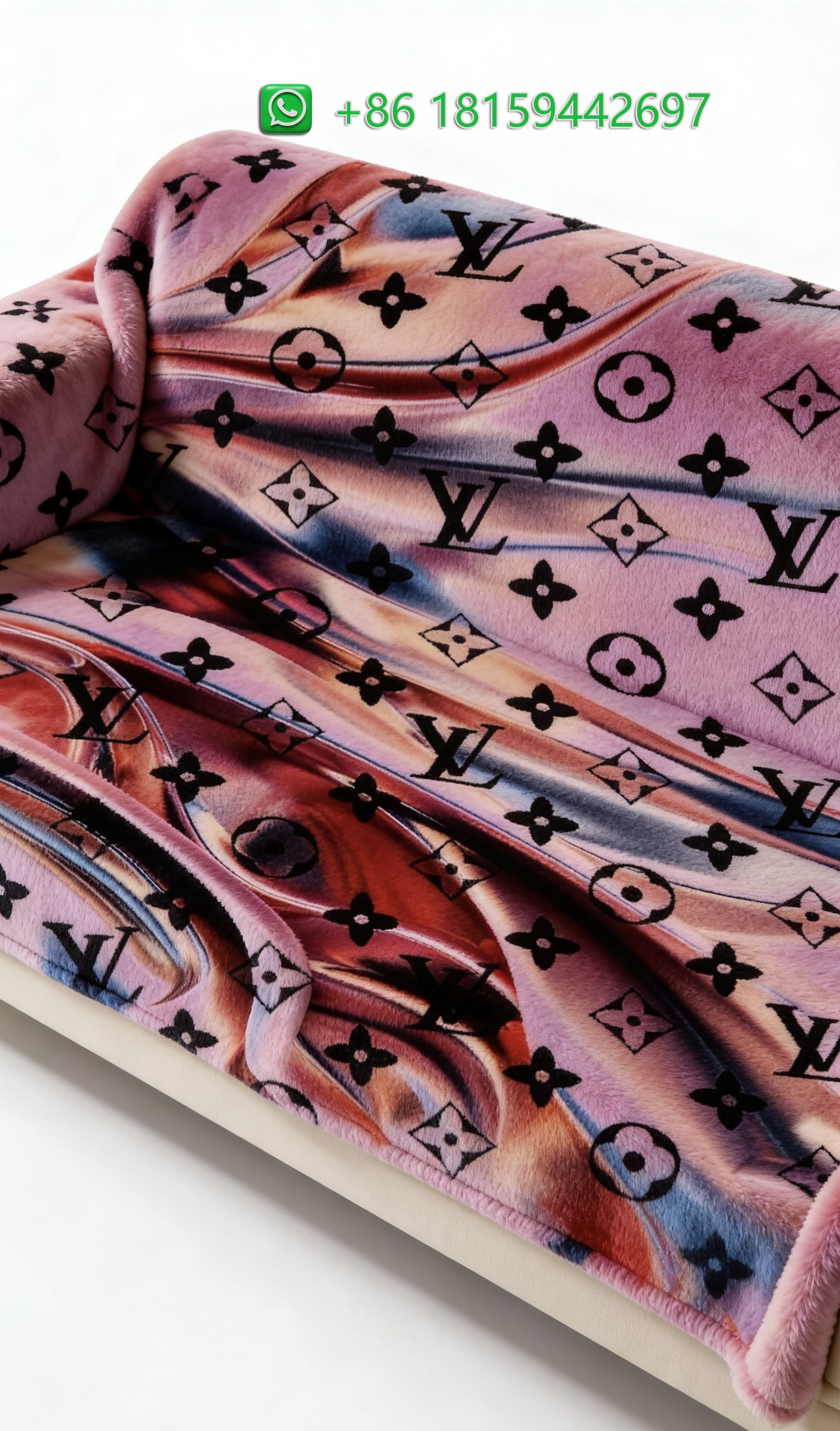 Louis Vuitton Throw Blankets